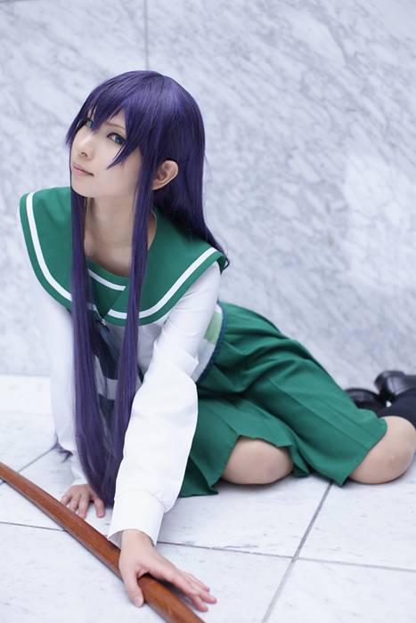 [Cosplay]ID0060 2013.04.09 High School of The Dead - Sexy Saeko Busujima [26P7.8M].rar