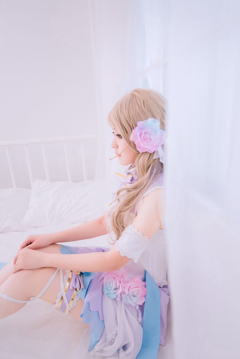 [国内Cosplay]ID0016 [CosPlay] 2015.08 No.116 狐玖-Iris Love live南小鸟白色情人节觉醒 [10P8M]